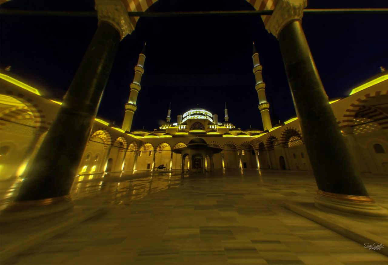 Çamlıca Camii'ne bir de böyle bakın! 24