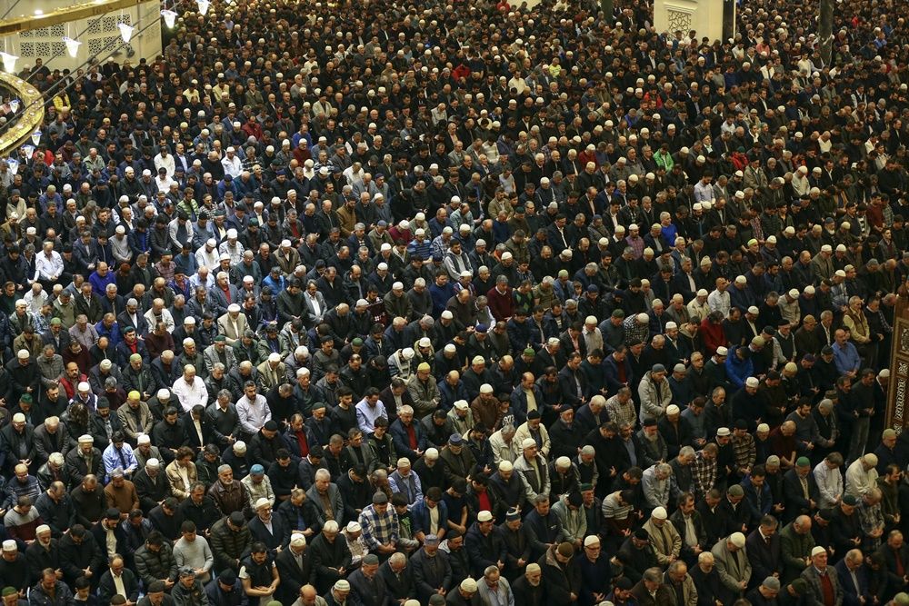 Çamlıca Camisi'nde Regaip Kandili yoğunluğu... 4
