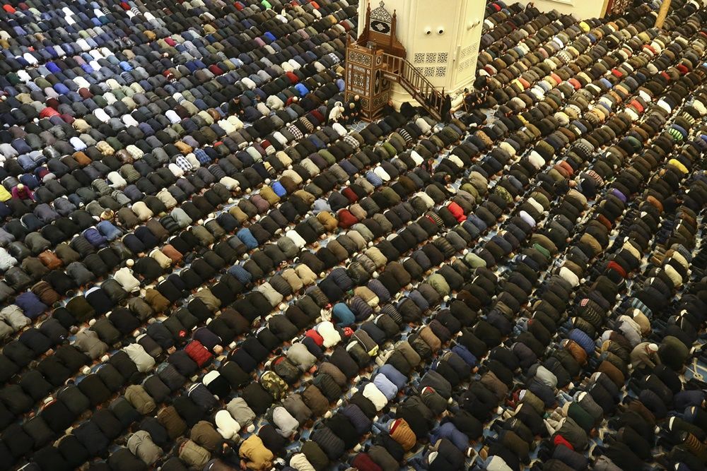 Çamlıca Camisi'nde Regaip Kandili yoğunluğu... 13