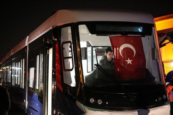 Eminönü-Alibeyköy tramvay hattında test sürüşü! 3
