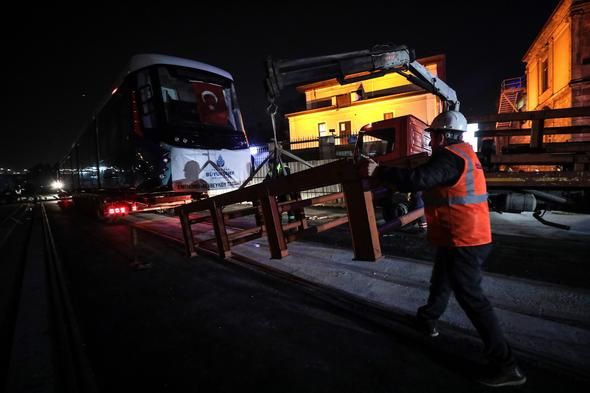 Eminönü-Alibeyköy tramvay hattında test sürüşü! 5