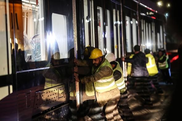 Eminönü-Alibeyköy tramvay hattında test sürüşü! 6