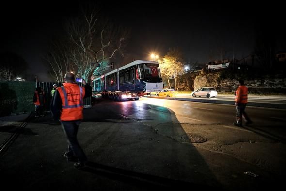 Eminönü-Alibeyköy tramvay hattında test sürüşü! 8
