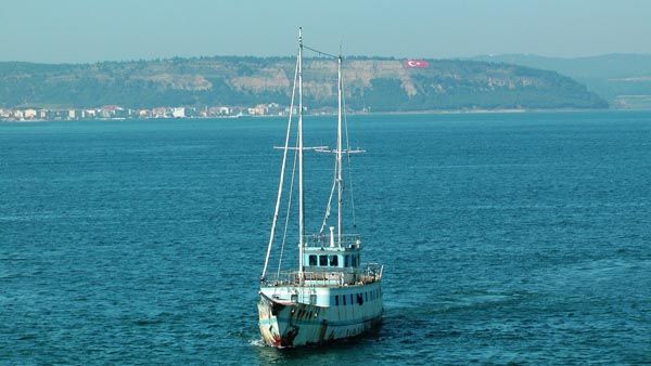 Çanakkale'de hayalet tekne! 1