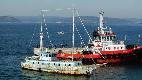 Çanakkale'de hayalet tekne! 2