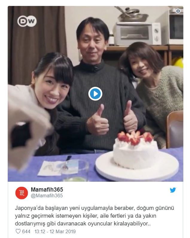 Bu ülkede yalnızlar için aile kiralanıyor! 5