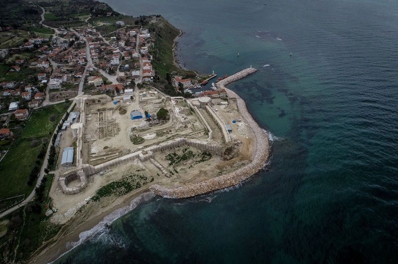 Boğazı savunan 360 yıllık kalede sona gelindi... 7