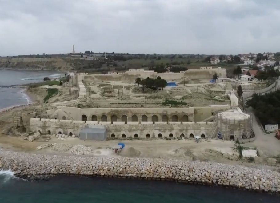 Boğazı savunan 360 yıllık kalede sona gelindi... 3