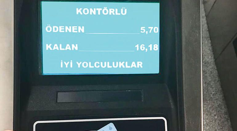5,70 TL ücretin 3,10 lirasını geri alabilirsiniz! 5