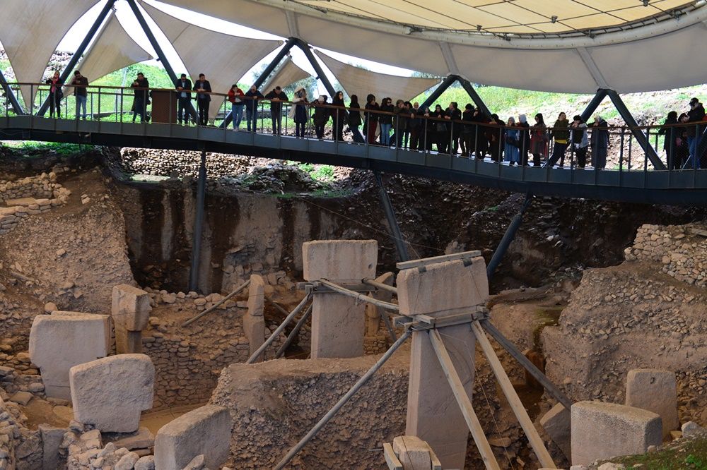 Göbeklitepe'ye ziyaretçi akını... 1