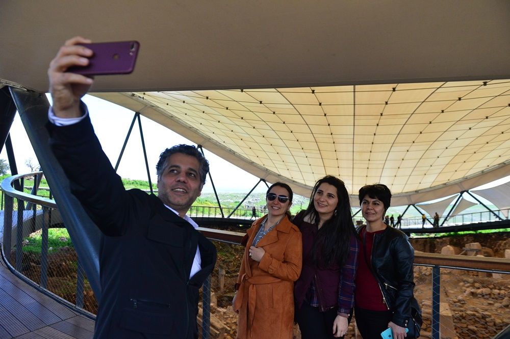 Göbeklitepe'ye ziyaretçi akını... 4