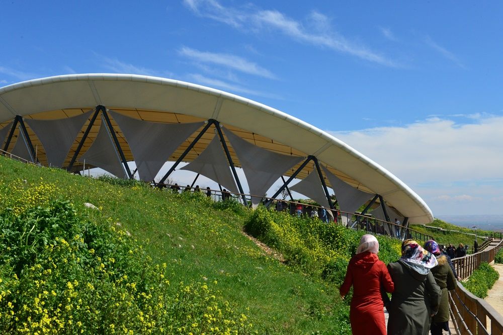 Göbeklitepe'ye ziyaretçi akını... 8