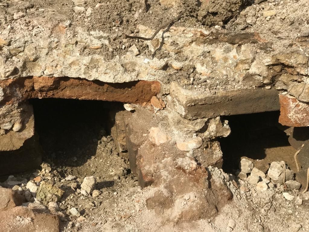 Tarla düzeltirken kepçeye takıldı! 9