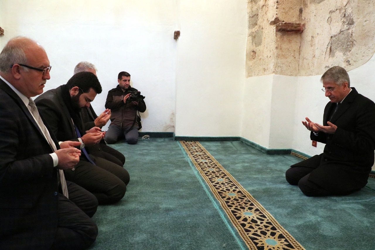 Tarihi mescitte 119 yıl sonra ilk namaz... 14