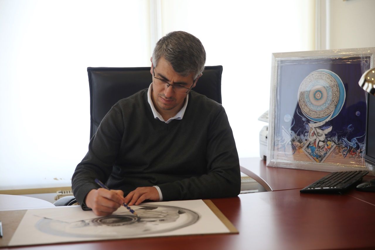 Ressam polis, özgün çalışmalara imza atıyor... 3