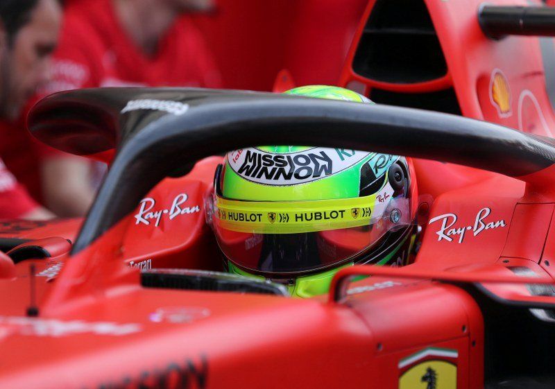Mick Schumacher, Ferrari ile teste çıktı! 6
