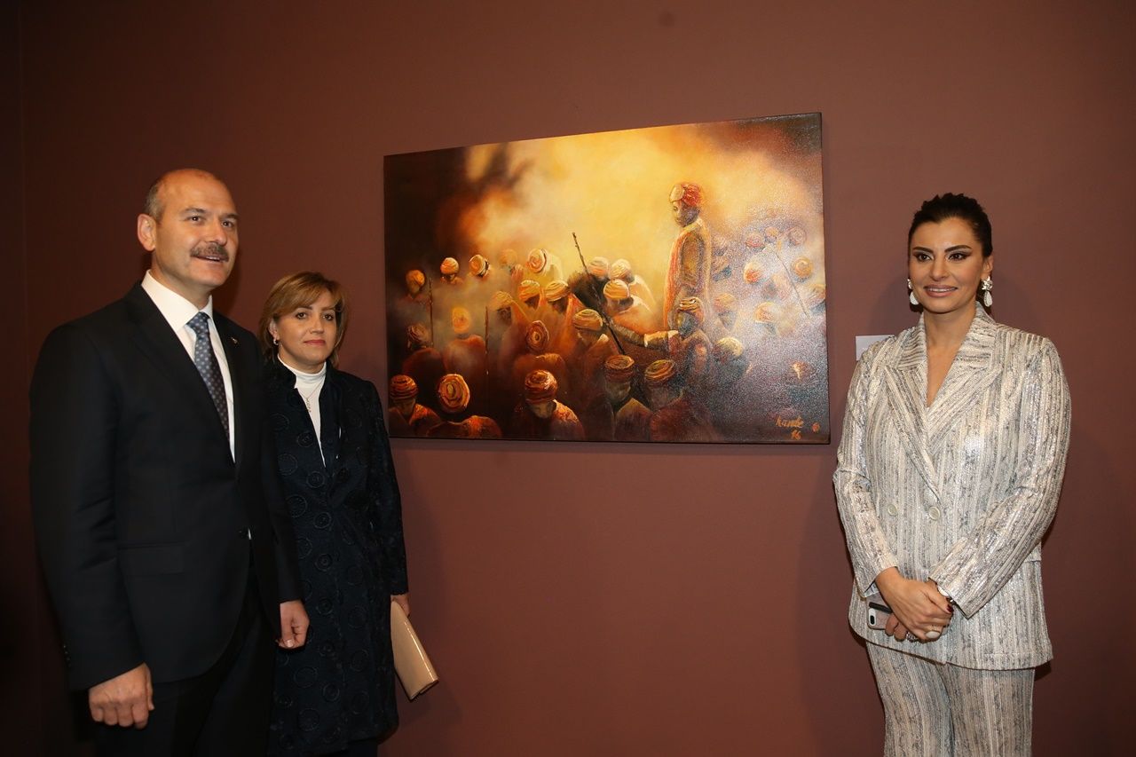 Hande Fırat'ın sergisine büyük ilgi... 3