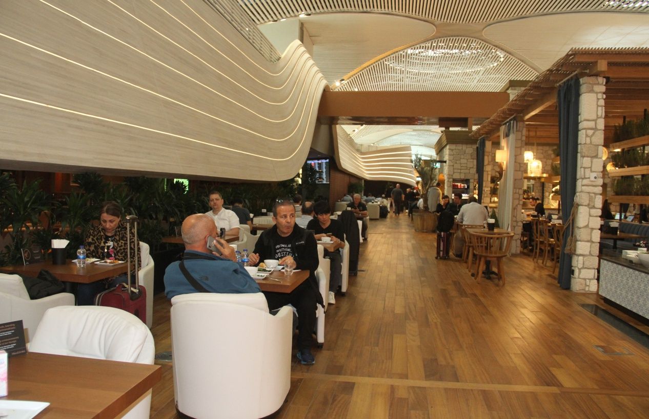 Türk Hava Yolları'ndan 5 yıldızlı otel konforunda yolcu salonu! 1