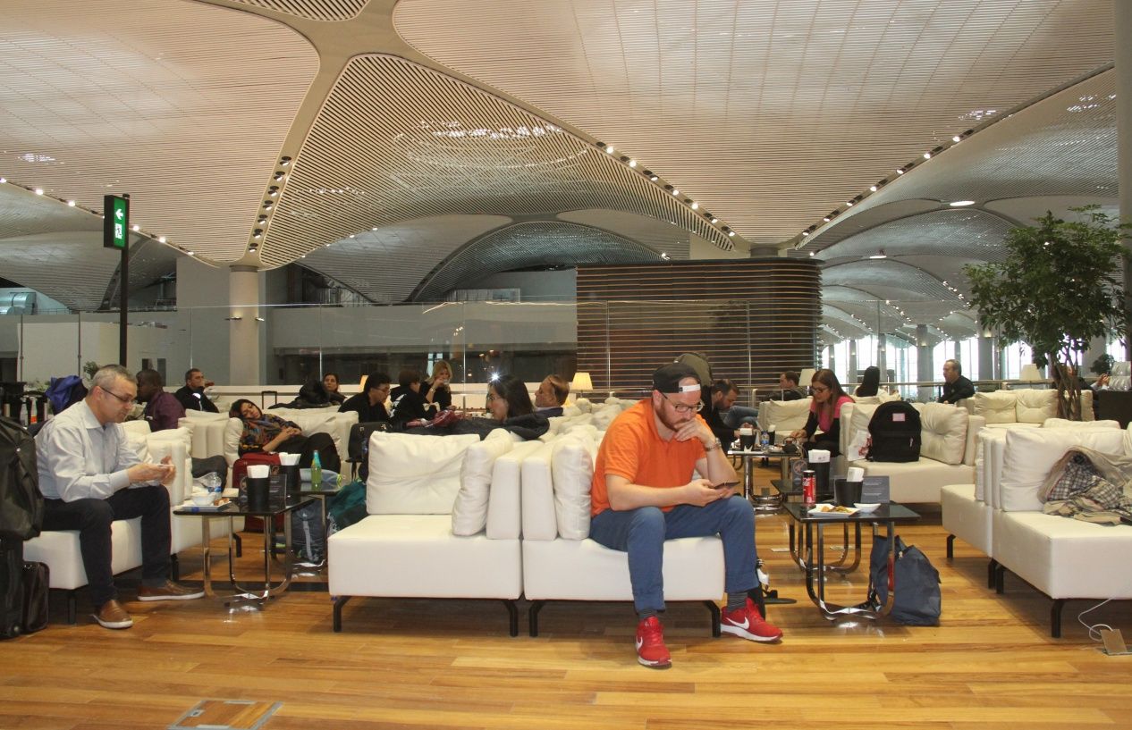 Türk Hava Yolları'ndan 5 yıldızlı otel konforunda yolcu salonu! 12