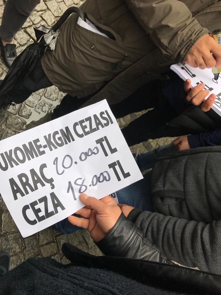 Ticari araçlara köprülerde ceza yağdı! 13