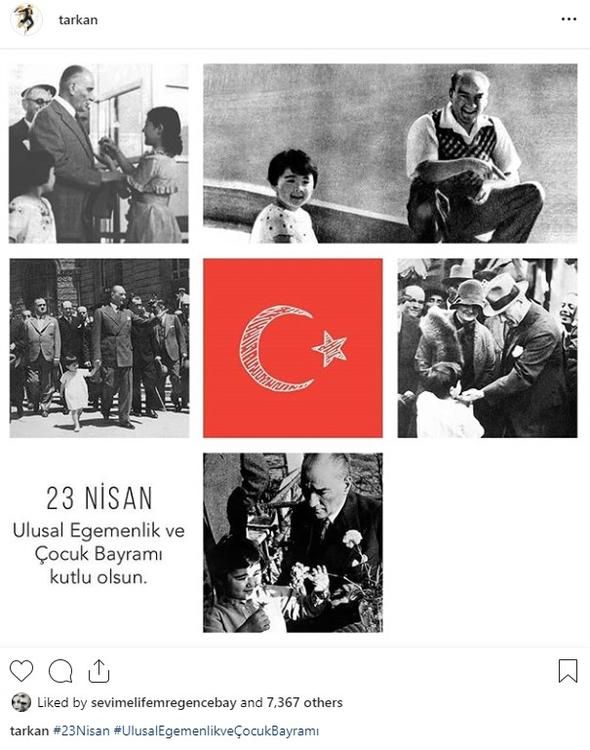 Ünlü isimlerden 23 Nisan Ulusal Egemenlik ve Çocuk Bayramı paylaşımları! 13