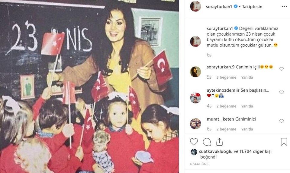 Ünlü isimlerden 23 Nisan Ulusal Egemenlik ve Çocuk Bayramı paylaşımları! 22