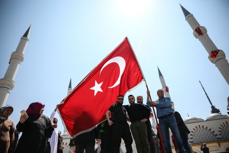 Çamlıca Camii'nin açılış gününden özel kareler... 14