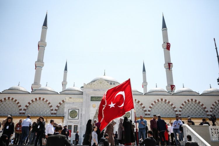 Çamlıca Camii'nin açılış gününden özel kareler... 16