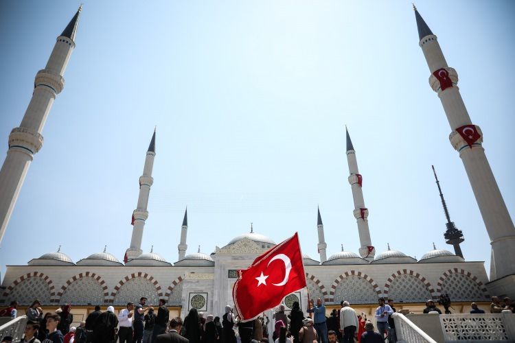 Çamlıca Camii'nin açılış gününden özel kareler... 17