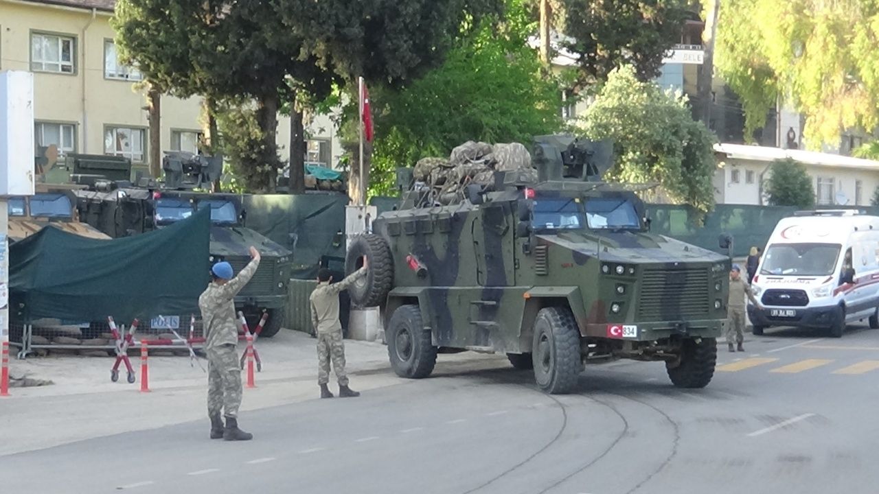 Suriye sınırında hareketli saatler! 4
