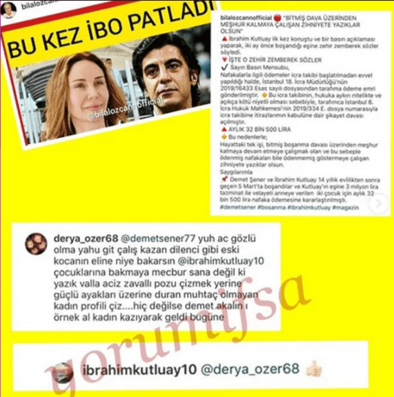 Eski çiftten birbirlerine zehir zemberek sözler! 3
