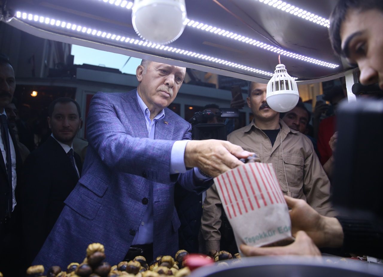 Cumhurbaşkanı nostaljik tramvay ile iftara geldi.. 1