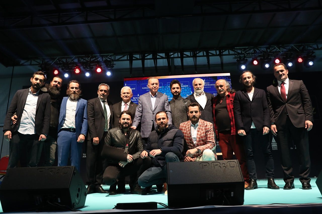Cumhurbaşkanı nostaljik tramvay ile iftara geldi.. 20