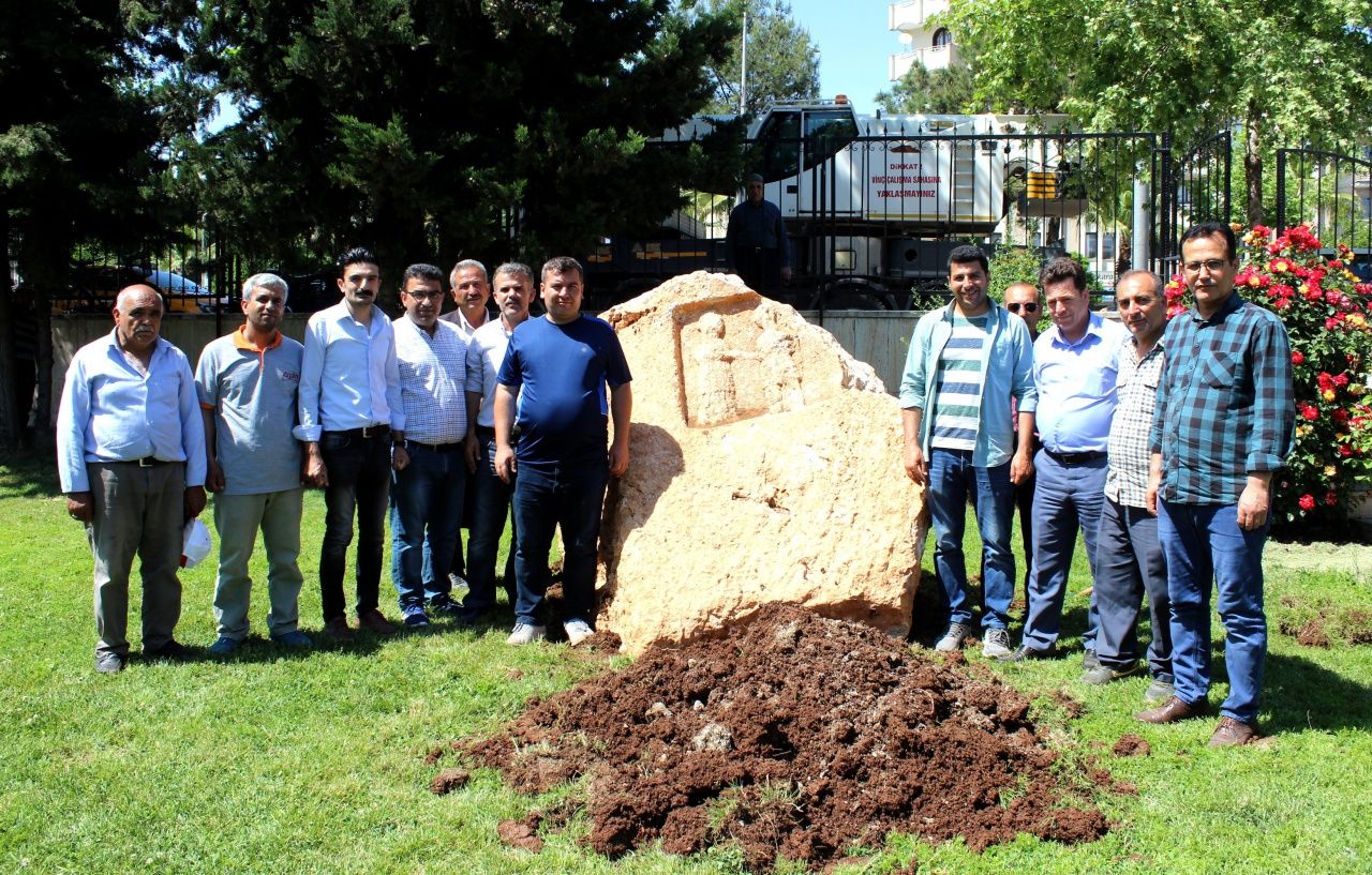 Adıyaman'da 8 tonluk 'veda' figürü bulundu! 5