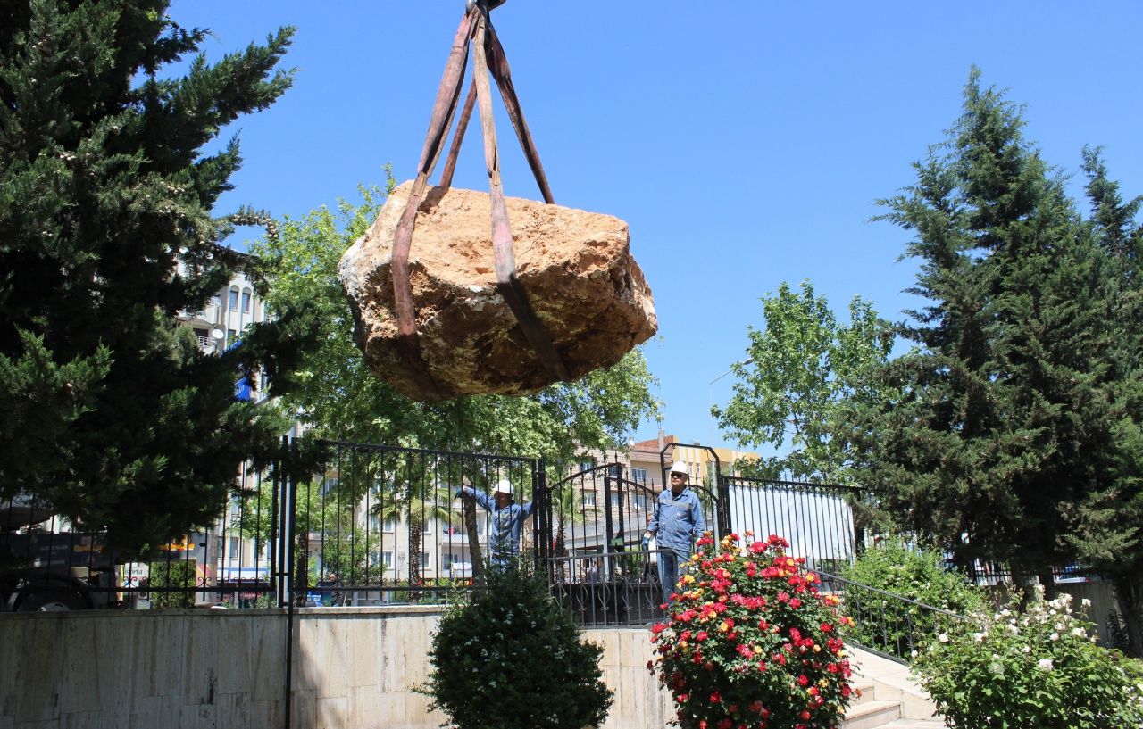 Adıyaman'da 8 tonluk 'veda' figürü bulundu! 8