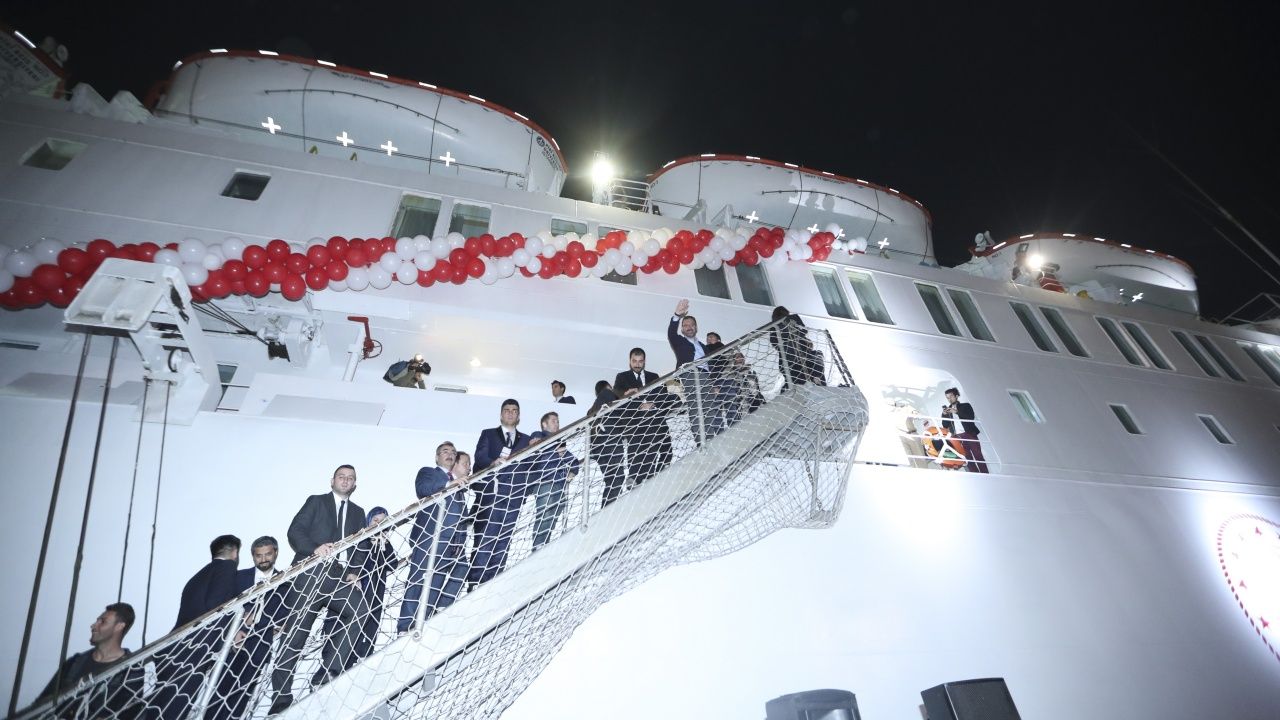 Temsili Bandırma Vapuru Samsun'a hareket etti! 13