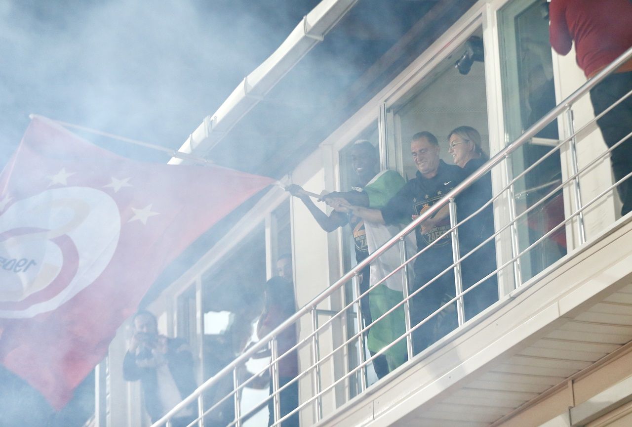 Şampiyon Galatasaray'dan Florya'da coşkulu kutlama... 3