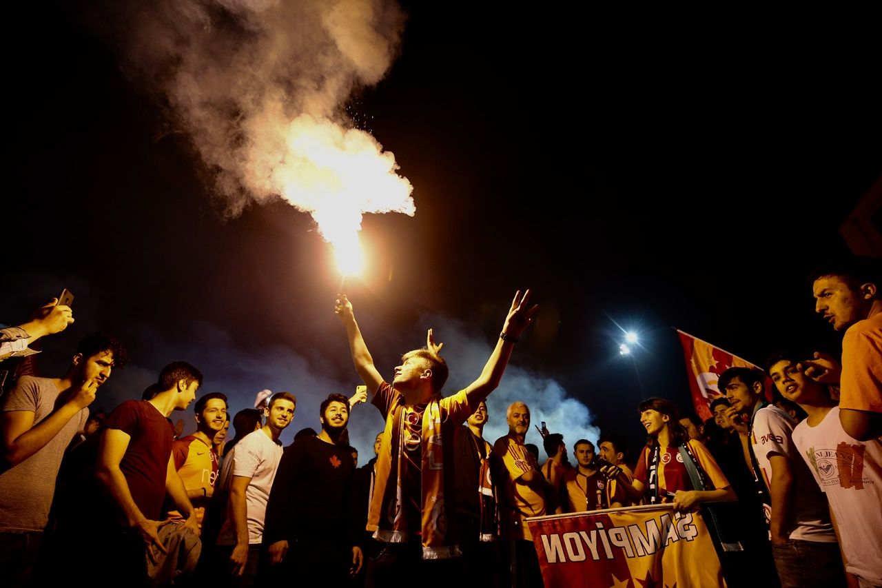 Şampiyon Galatasaray'dan Florya'da coşkulu kutlama... 9