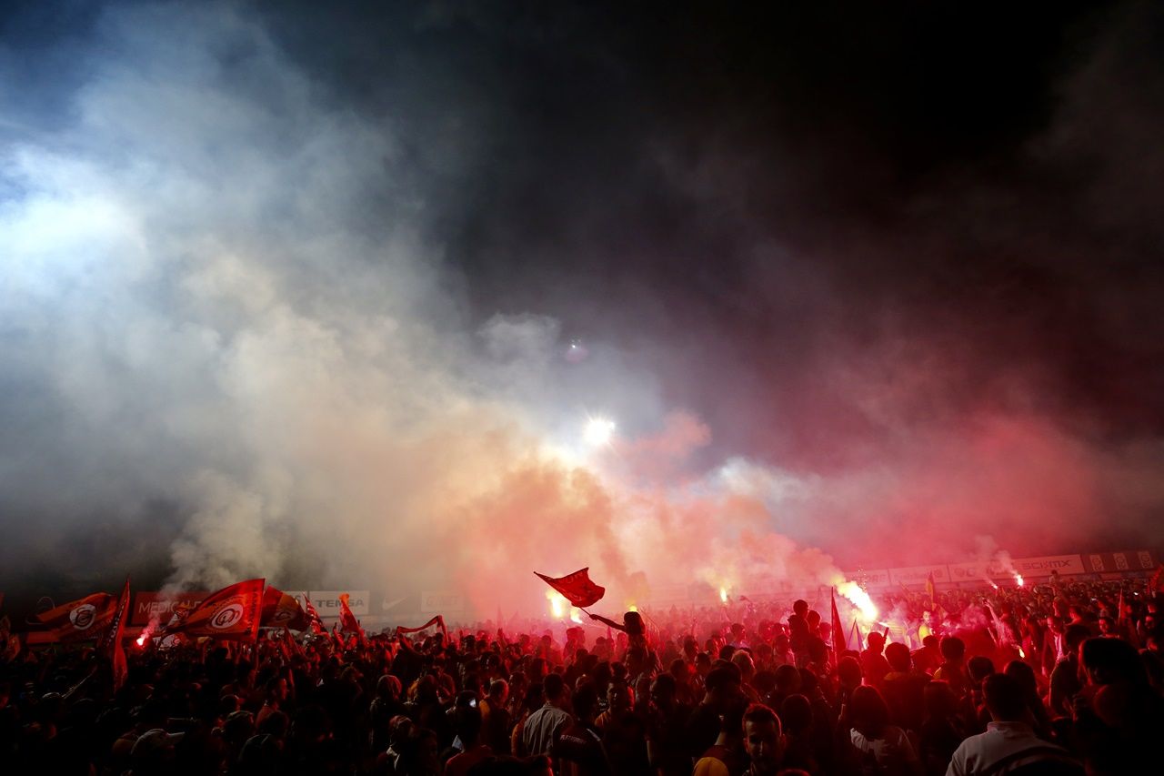 Şampiyon Galatasaray'dan Florya'da coşkulu kutlama... 12