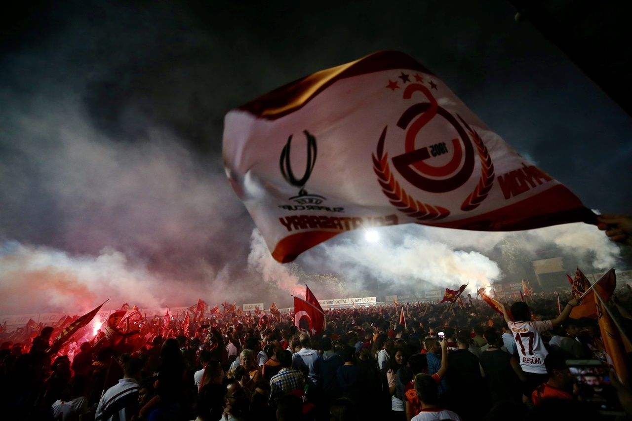 Şampiyon Galatasaray'dan Florya'da coşkulu kutlama... 13