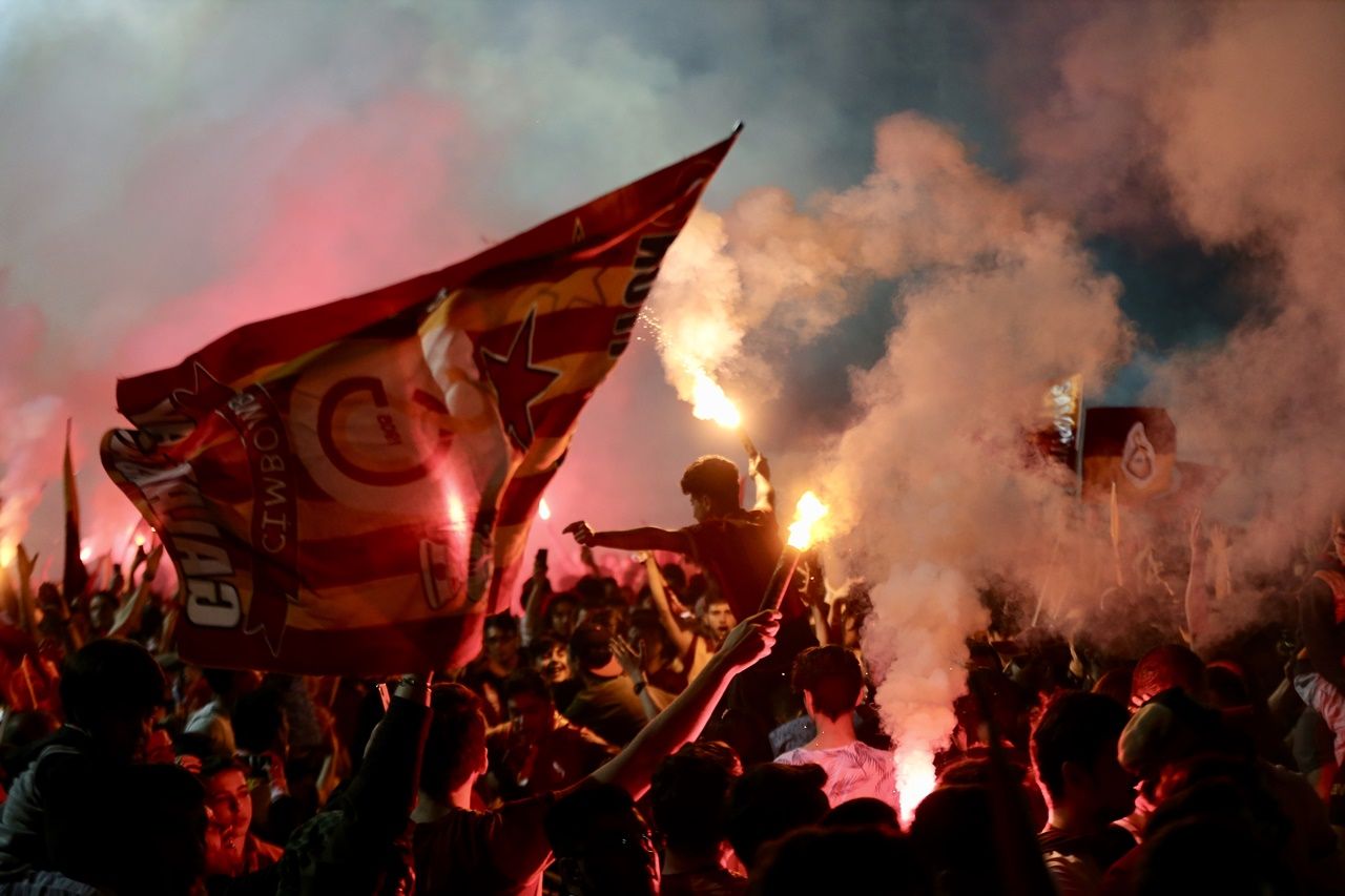 Şampiyon Galatasaray'dan Florya'da coşkulu kutlama... 22