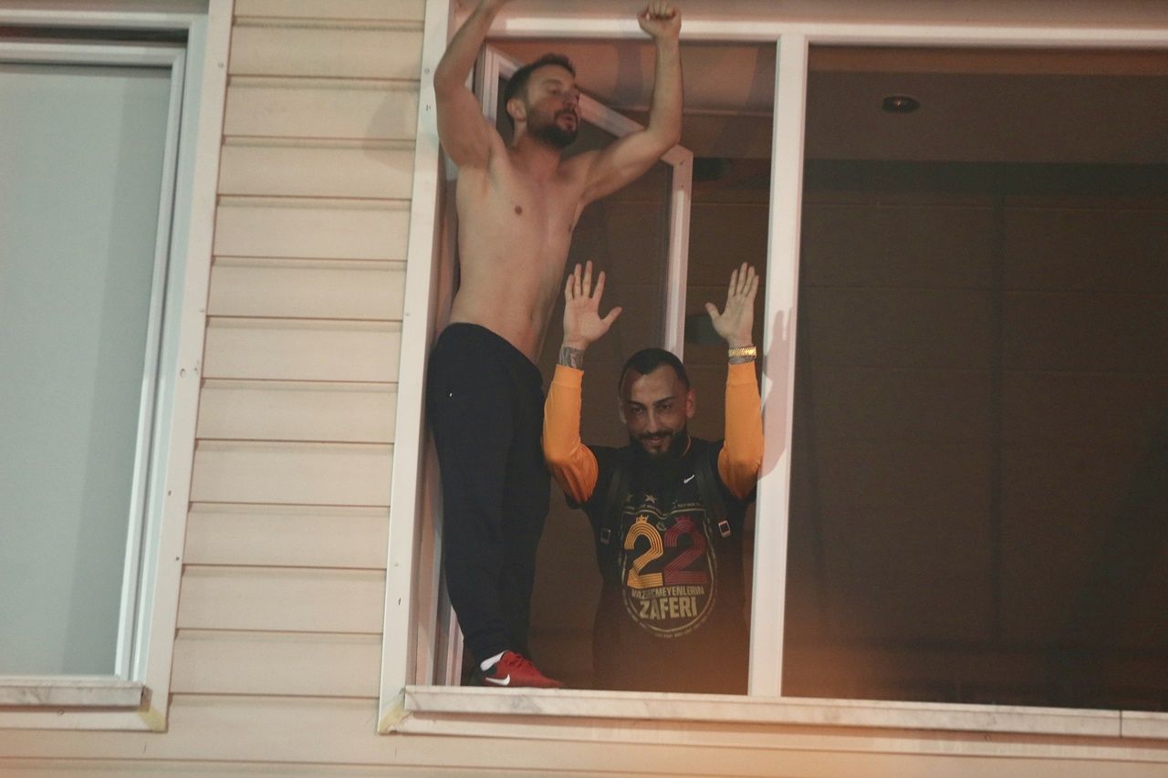 Şampiyon Galatasaray'dan Florya'da coşkulu kutlama... 26