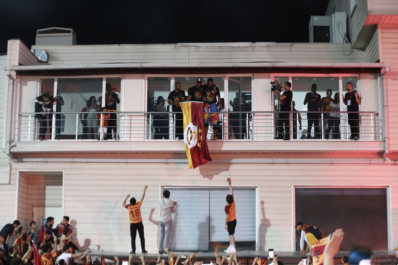 Şampiyon Galatasaray'dan Florya'da coşkulu kutlama... 28