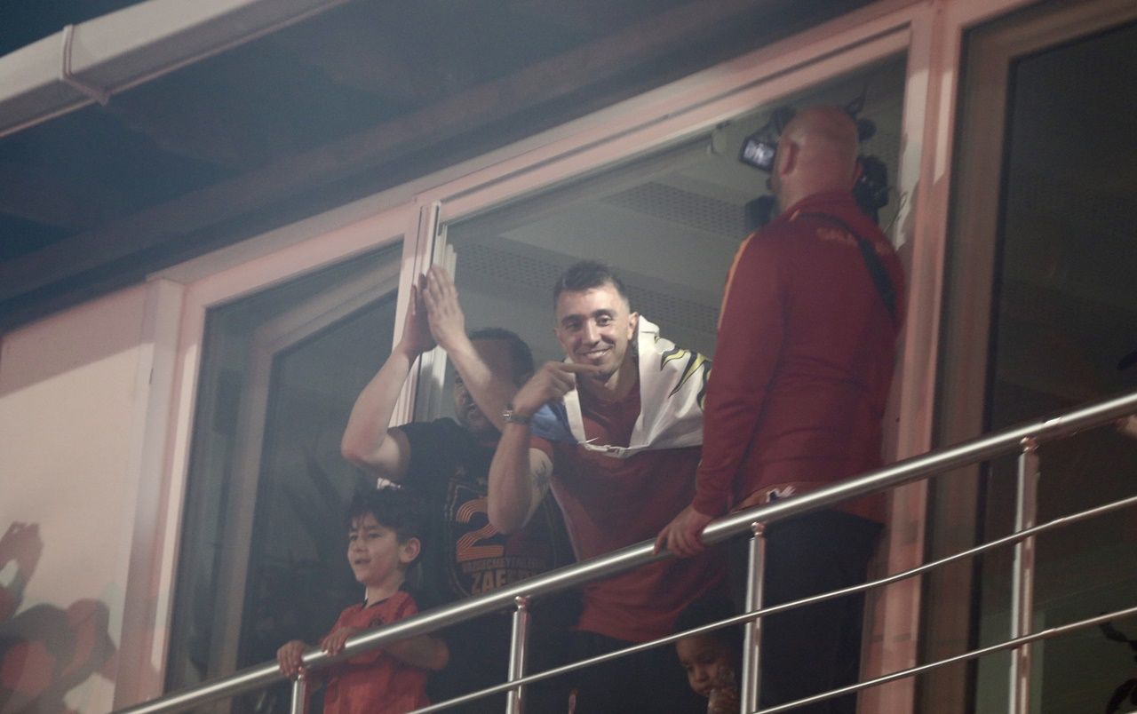 Şampiyon Galatasaray'dan Florya'da coşkulu kutlama... 30