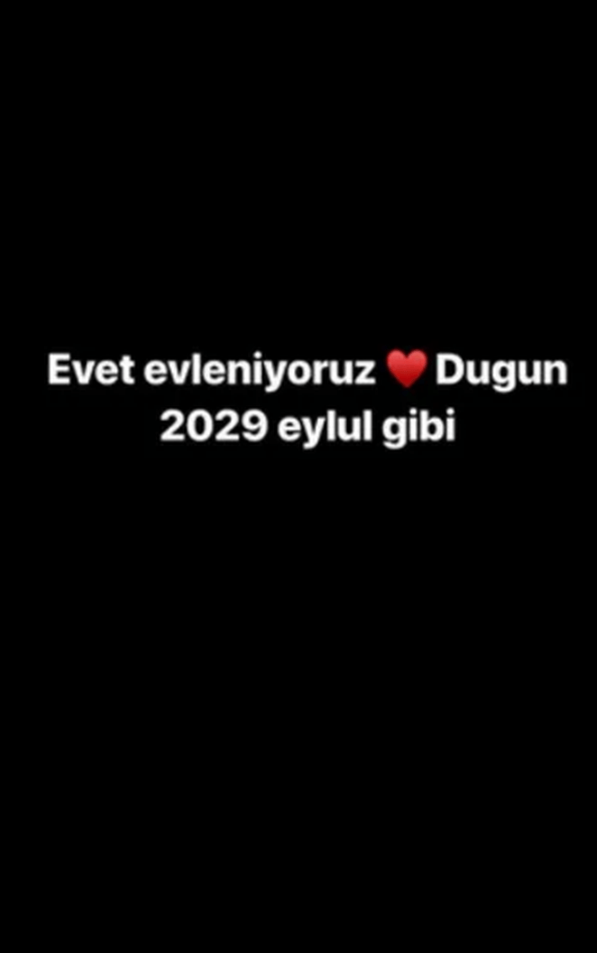 Danla Bilic düğün tarihini açıkladı! 4
