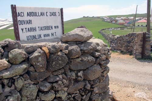 Burası Çin Seddi değil, Hacı Abdullah Duvarı! 7