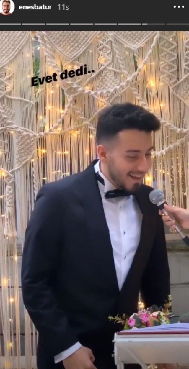 21 yaşındaki YouTuber Enes Batur evlendi! 1