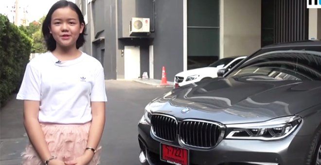 12 yaşındaki YouTuber kendisine BMW aldı! 1