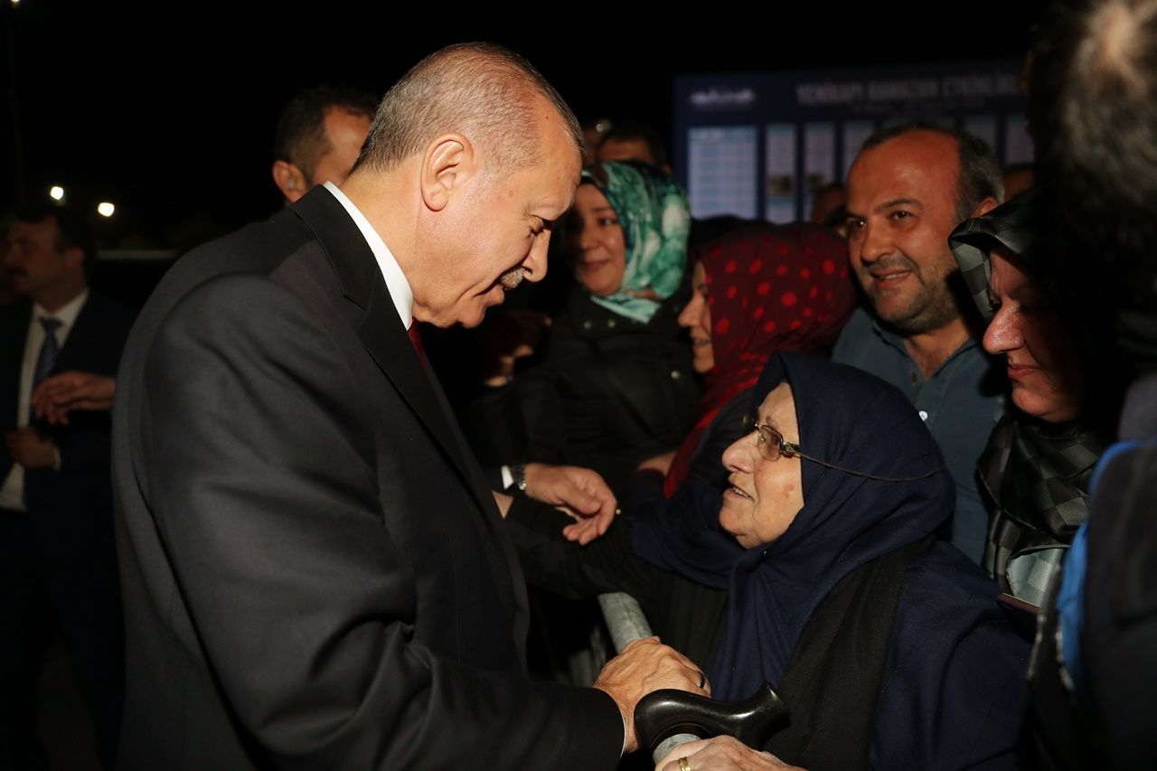 Erdoğan'dan Yenikapı etkinlik alanına ziyaret... 2