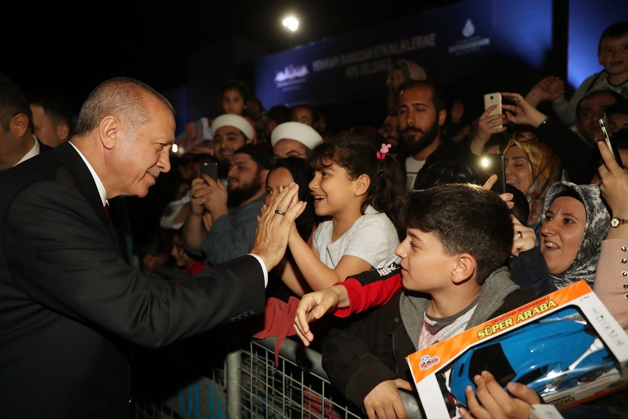 Erdoğan'dan Yenikapı etkinlik alanına ziyaret... 3